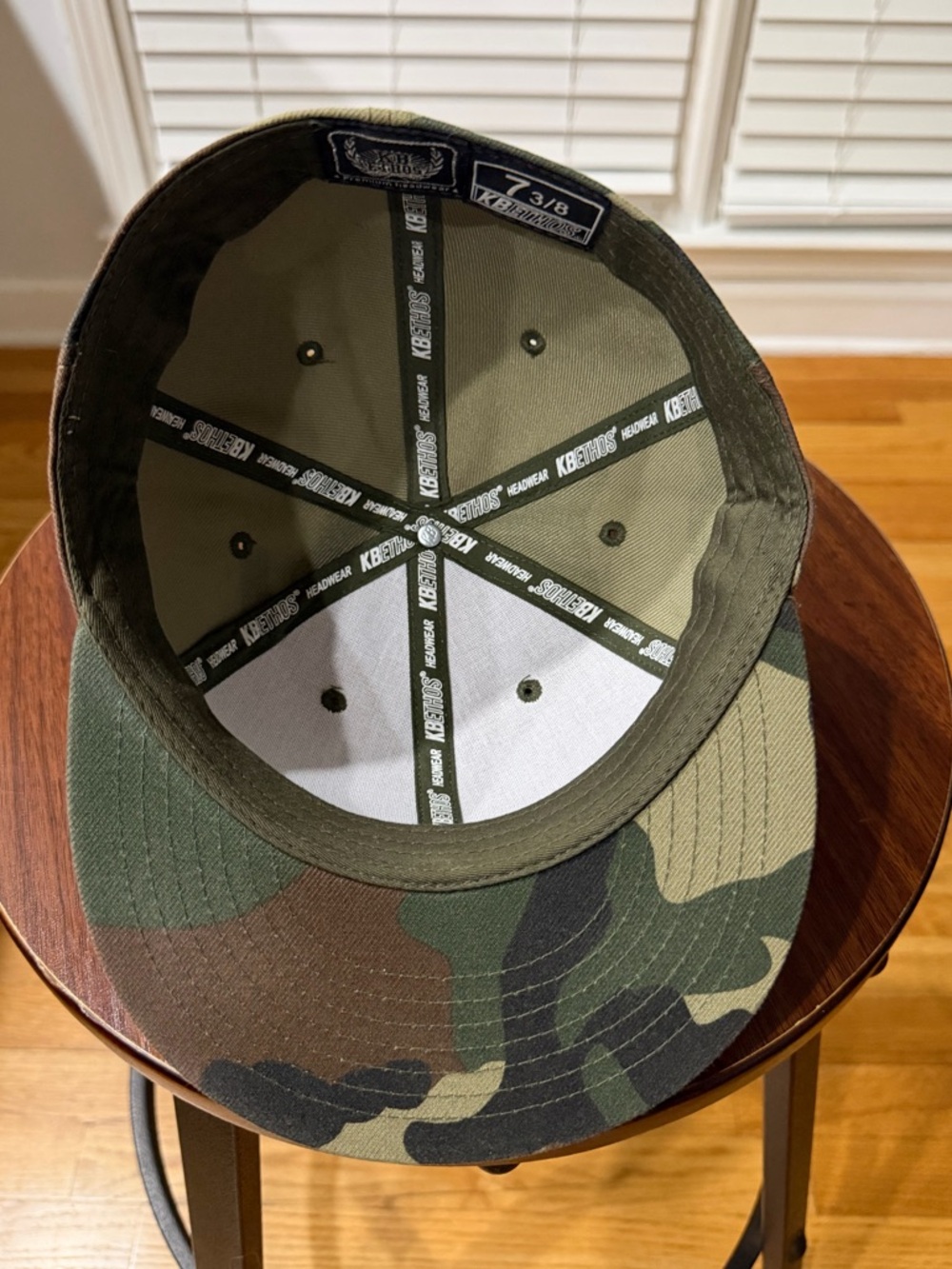 Army Green Snapback Fitted Baseball Cap! View 4